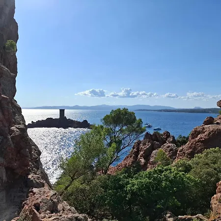 别墅 Les 3 Sources D'aiguebonne, Vue Et Esterel, Plages A Pied
